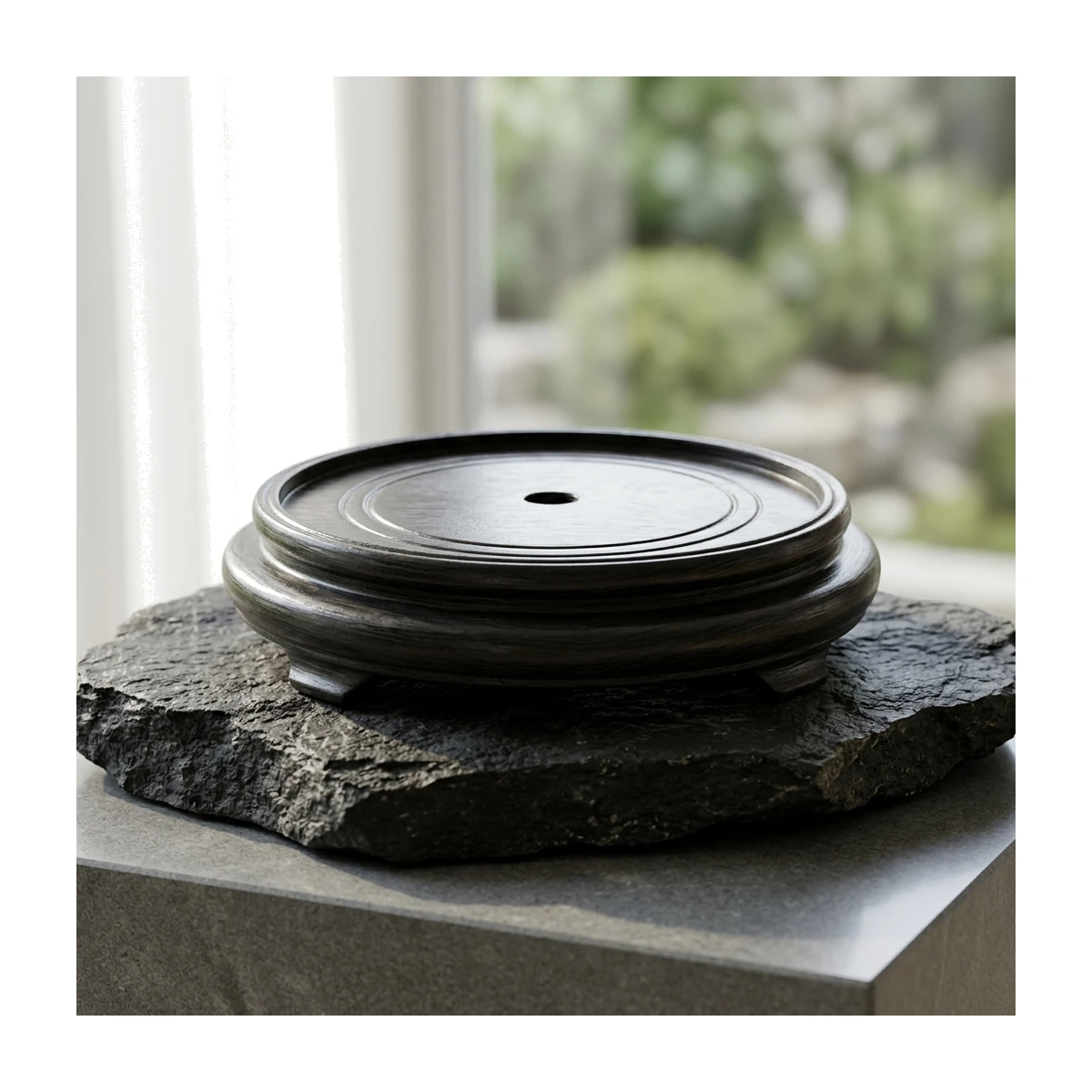 Wooden Base – Tiered Round Base (GT42-PR)