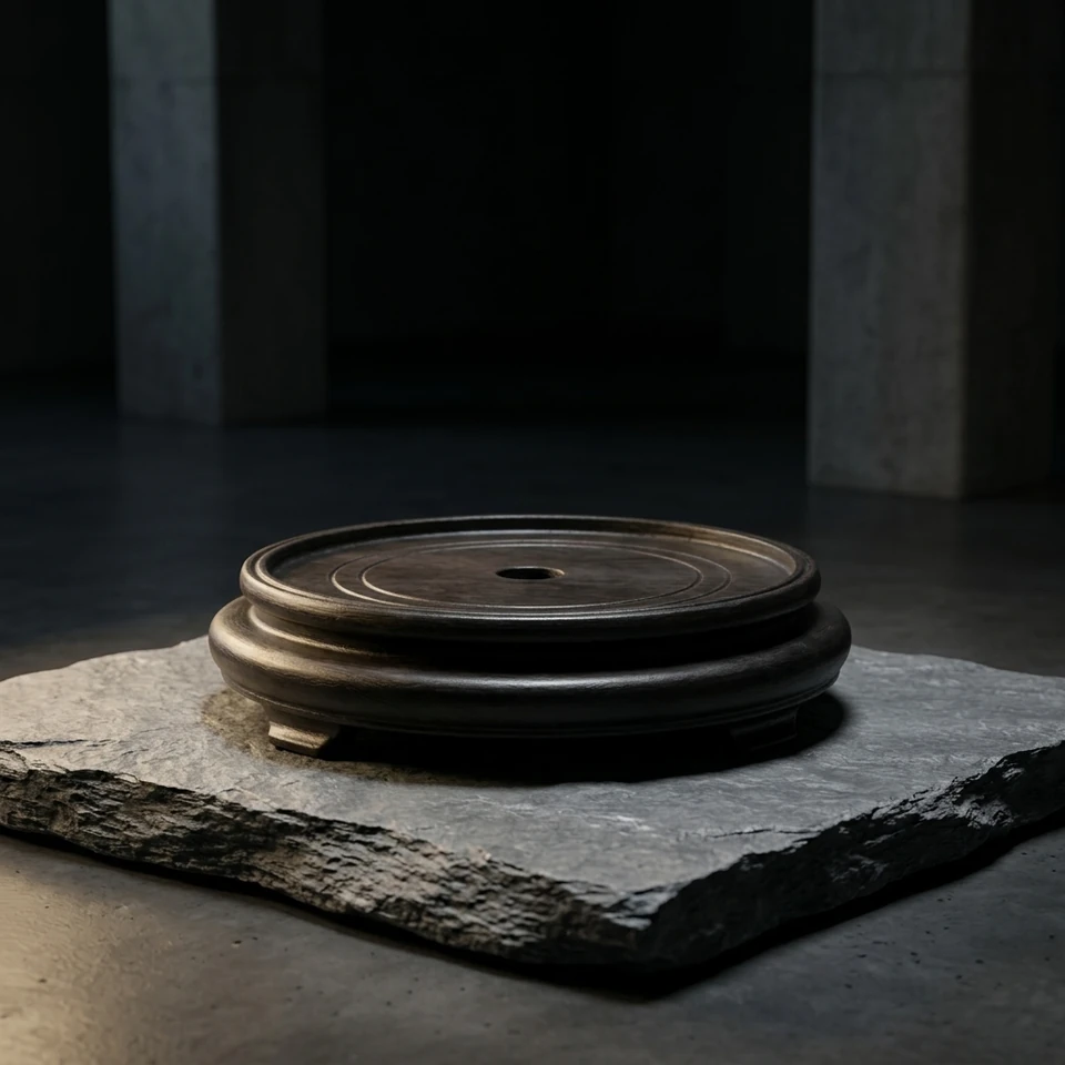 Wooden Base - Design GT42-PR - Night Glow