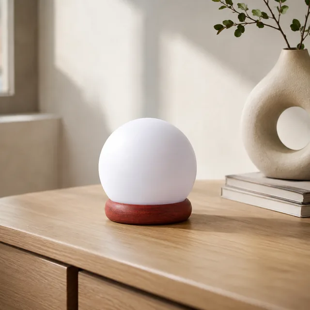 USB Mini Salt Lamp — White Export Quality