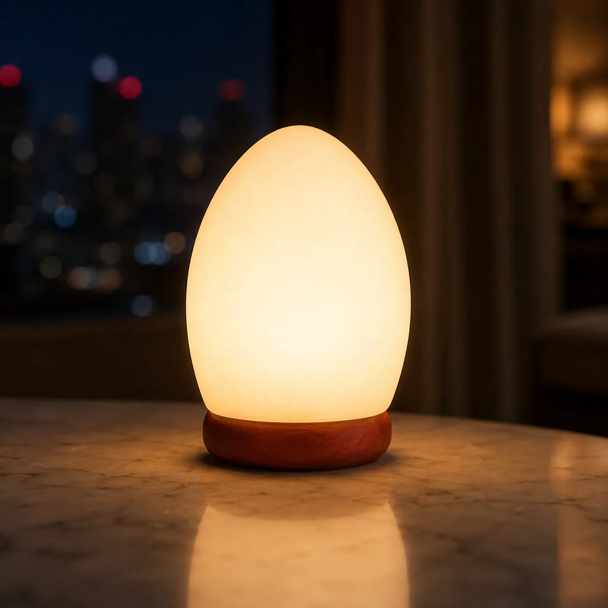 USB Himalayan Salt Lamp – Natural, White - Day Lifestyle