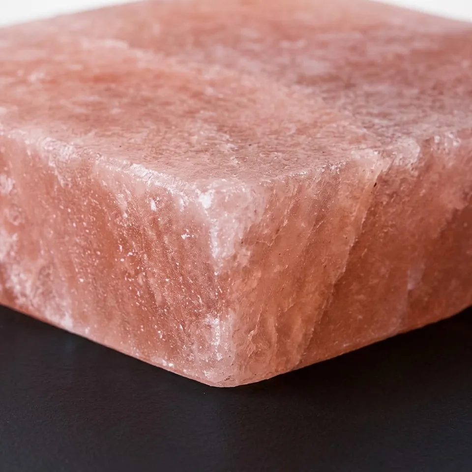 Himalayan Salt Cooking Plate – Square (4"×4"×1.5") - Night Glow