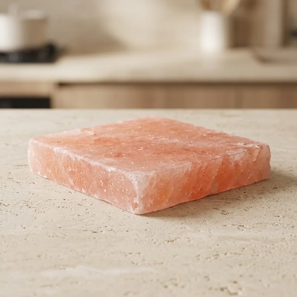 Himalayan Salt Cooking Plate – Square (8"×8"×1")
