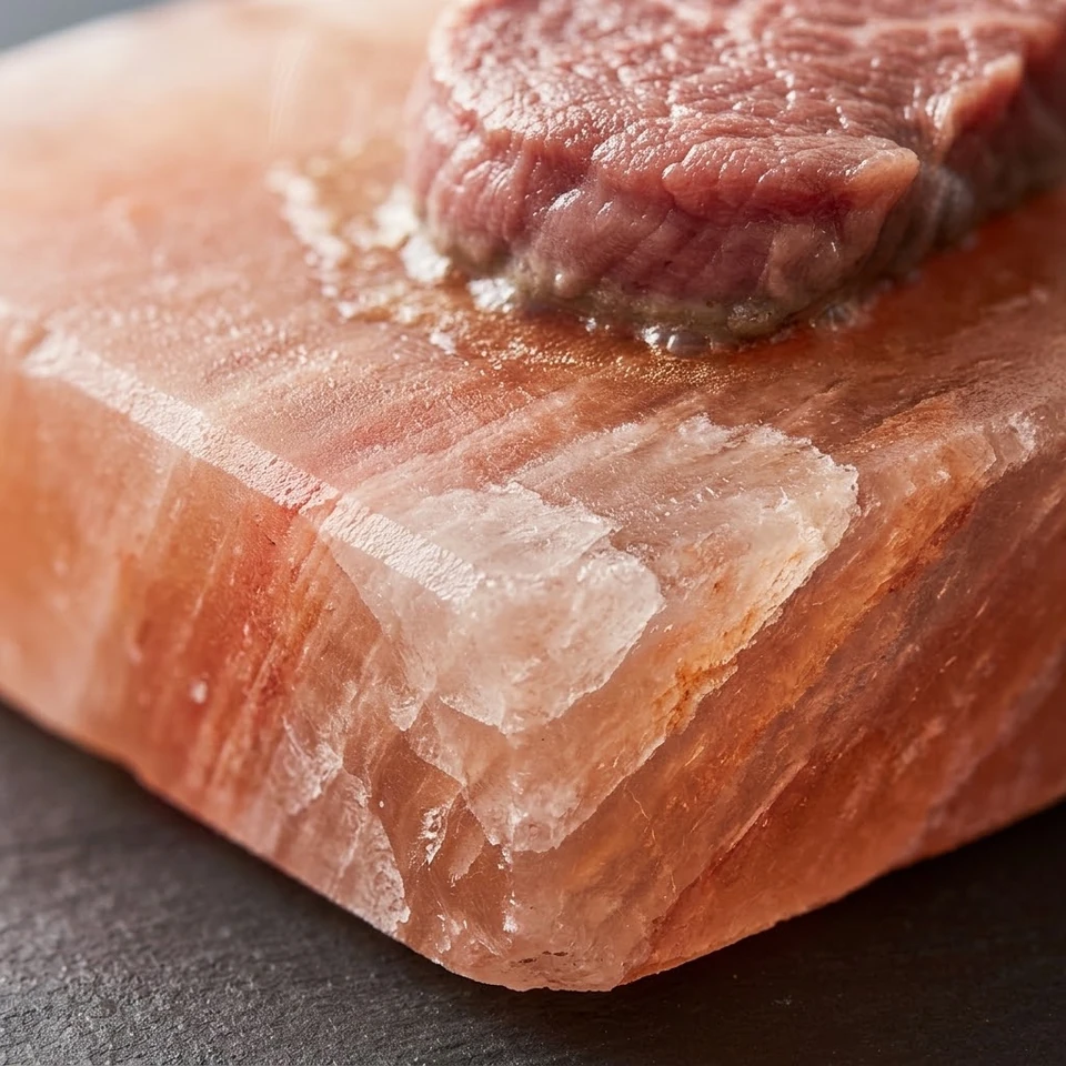 Himalayan Salt Cooking Plate – One Side Rough / One Side Smooth - View 4