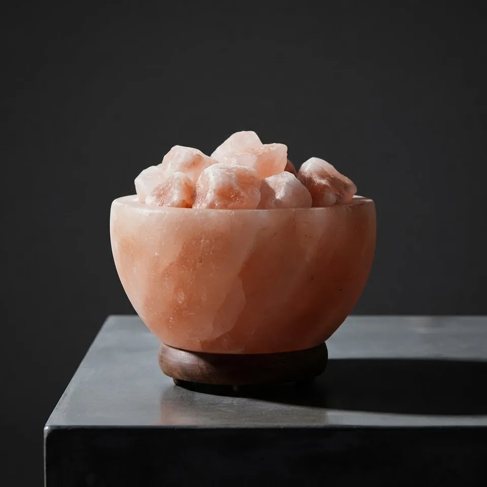 Himalayan Salt Fire Bowl – Round with Chunks