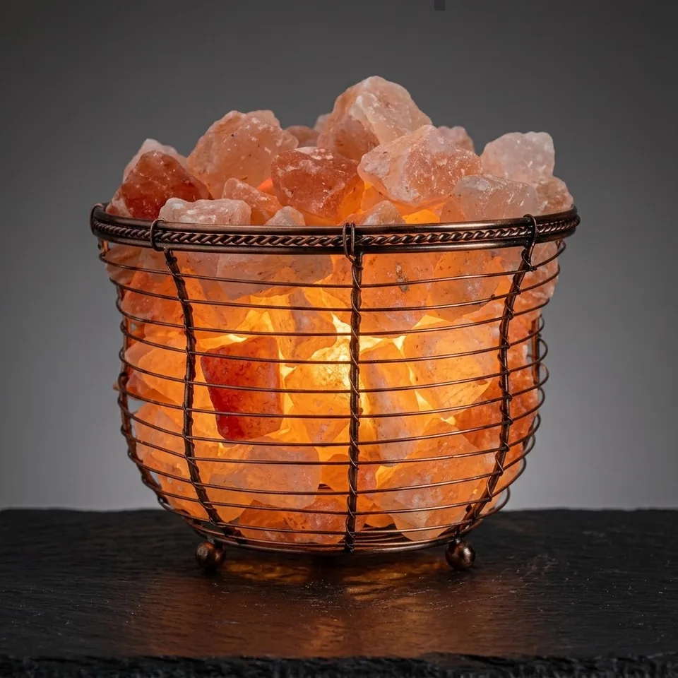 Himalayan Salt Fire Basket – Design #174 - Day Lifestyle