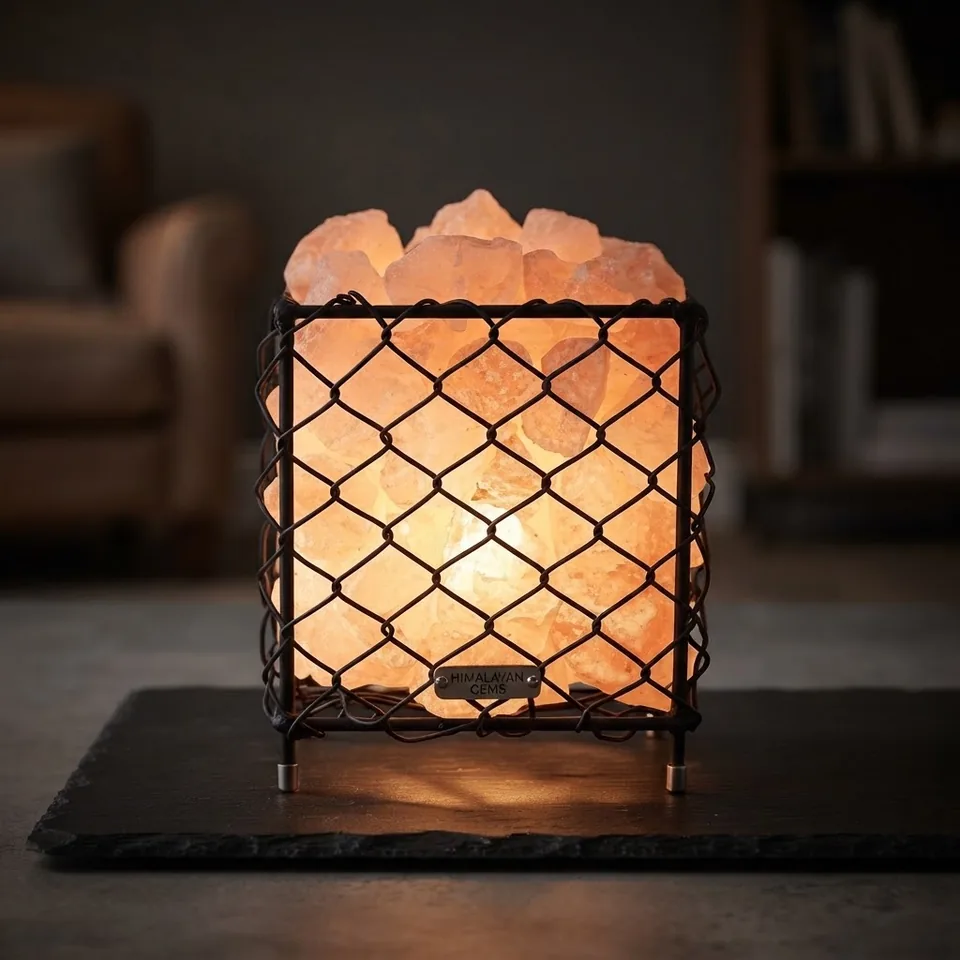 Himalayan Salt Fire Basket – Design #184 - Day Lifestyle