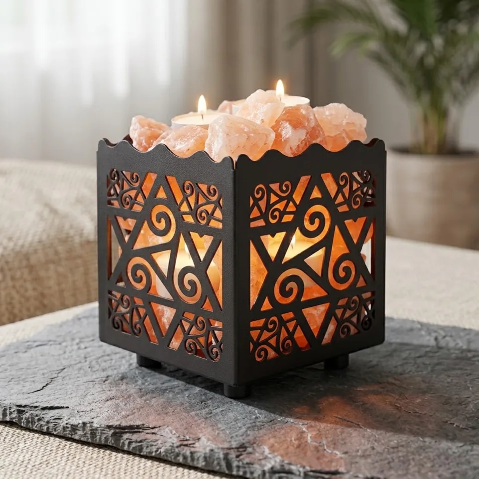 Himalayan Salt Fire Basket – Design #157