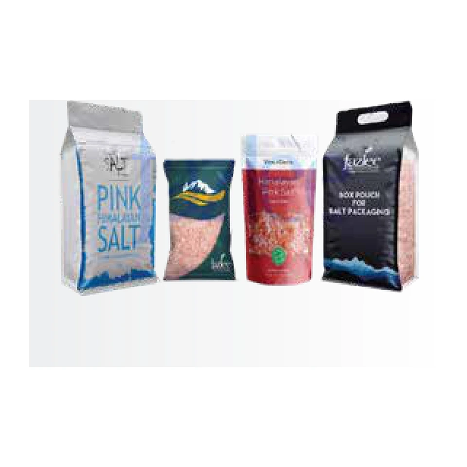 Edible Salt – Stand-up & Box Pouch for Fine & Granules