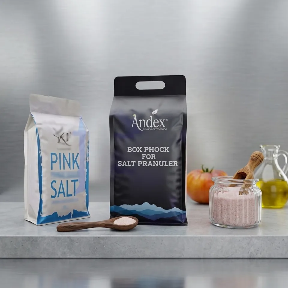 Edible Salt – Stand-up & Box Pouch for Fine & Granules - Night Glow