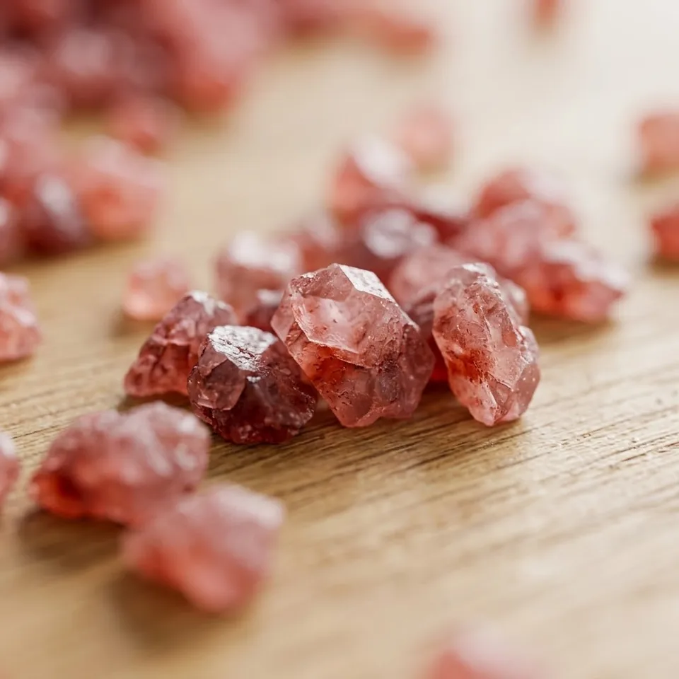 Edible Salt – Granules / Coarse – Dark Pink (2–5 mm) - Night Glow