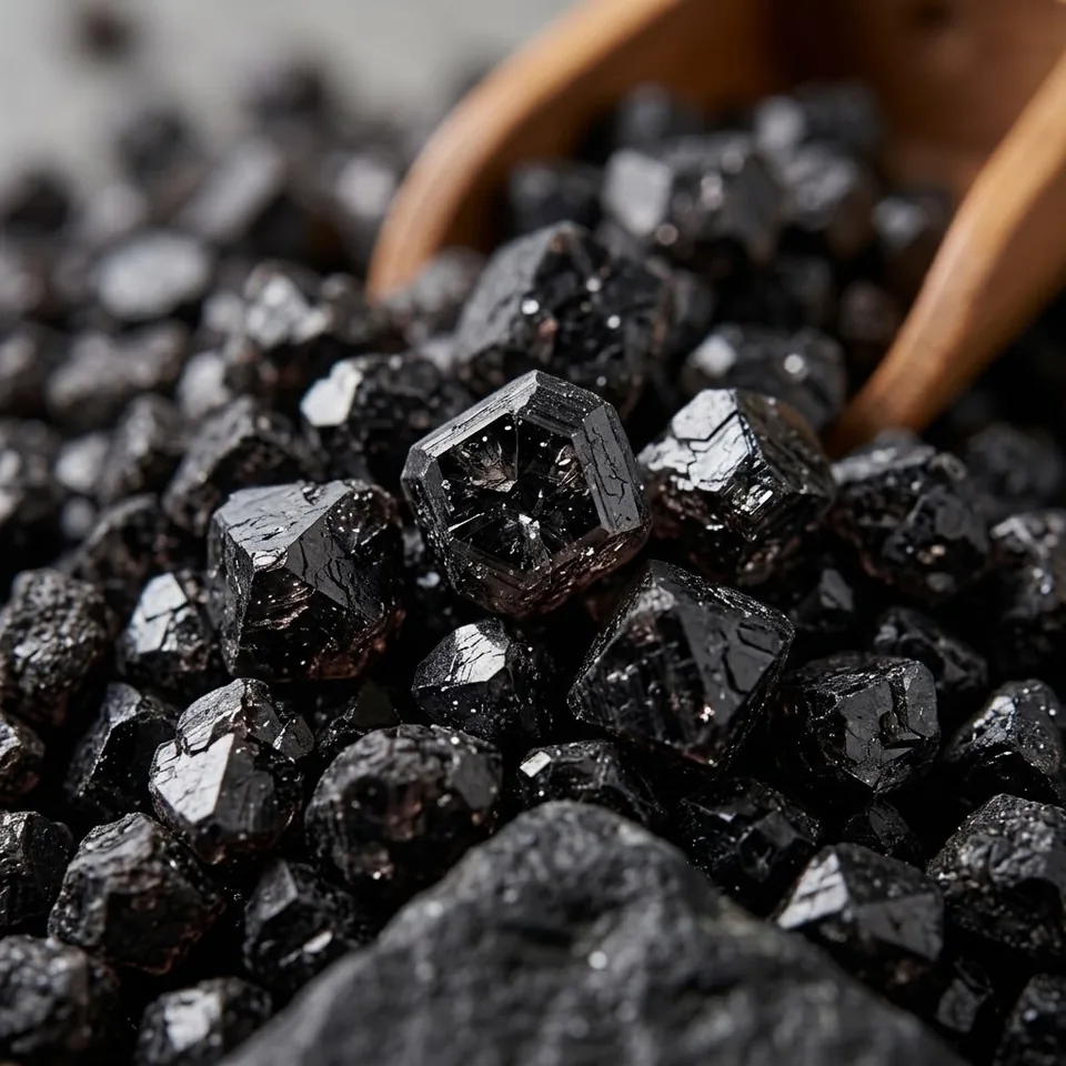 Edible Salt – Granules / Coarse – Black (2–5 mm) - Night Glow