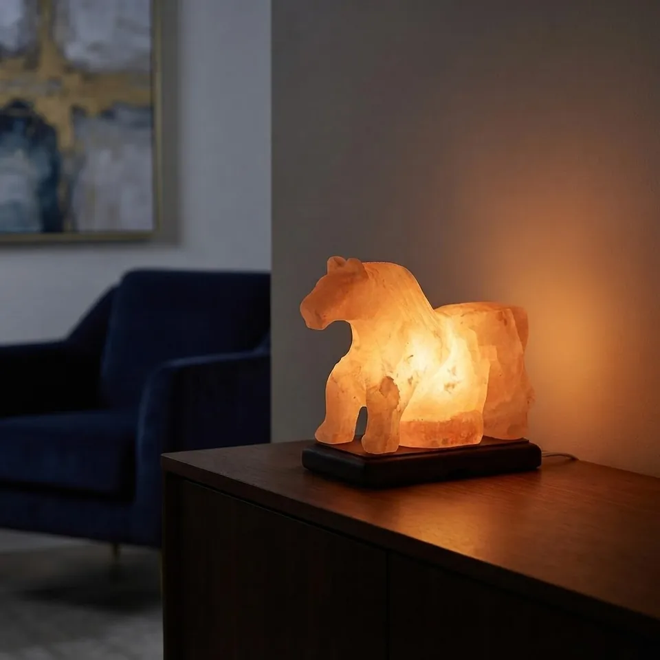 Figure Shape Salt Lamp – Horse