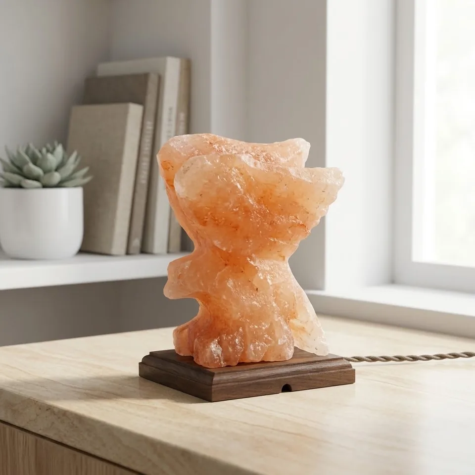 Figure Shape Salt Lamp – Flying Bird