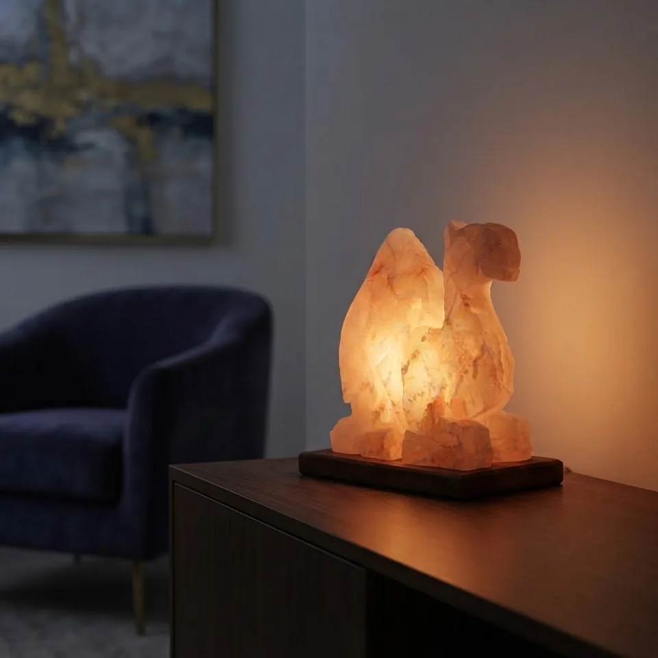 Figure Shape Salt Lamp – Camel - Item PMFS-468