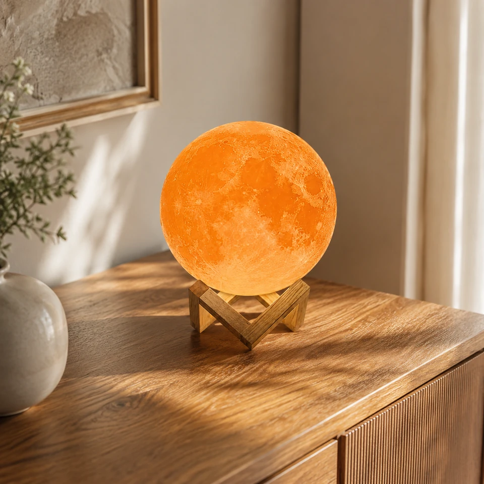 Geometrical Shape Lamp - Moon Lamp - Item PMGS-316