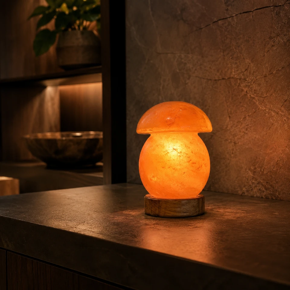 Geometrical Shape Lamp - Mushroom - Night Glow