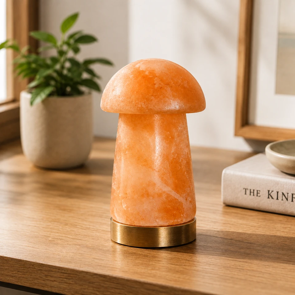 Geometrical Shape Lamp - Mushroom Long - Night Glow