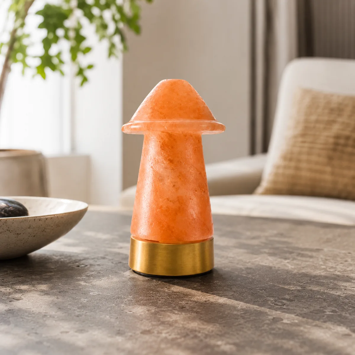 Geometrical Shape Salt Lamp – Umbrella - Item PMGS-324