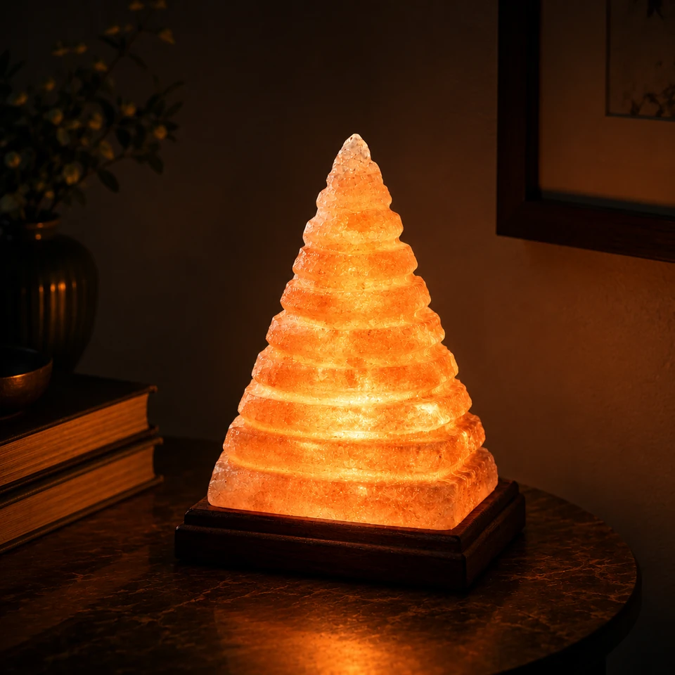 Geometrical Shape Lamp - Pyramid - Night Glow