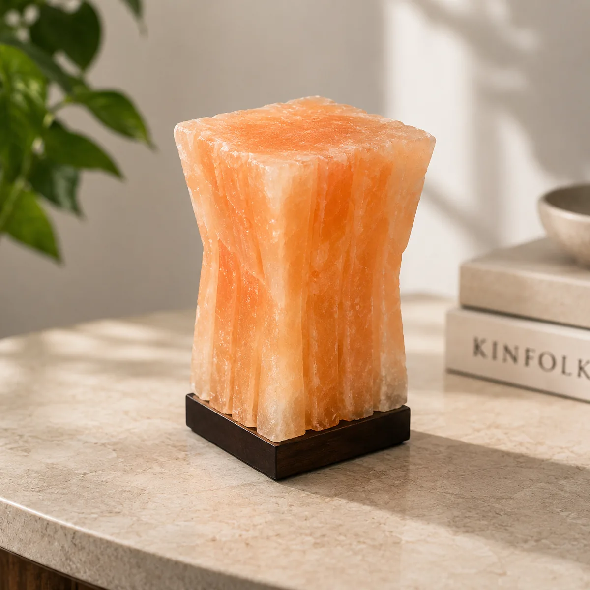 Geometrical Shape Salt Lamp – Piller - Item PMGS-333
