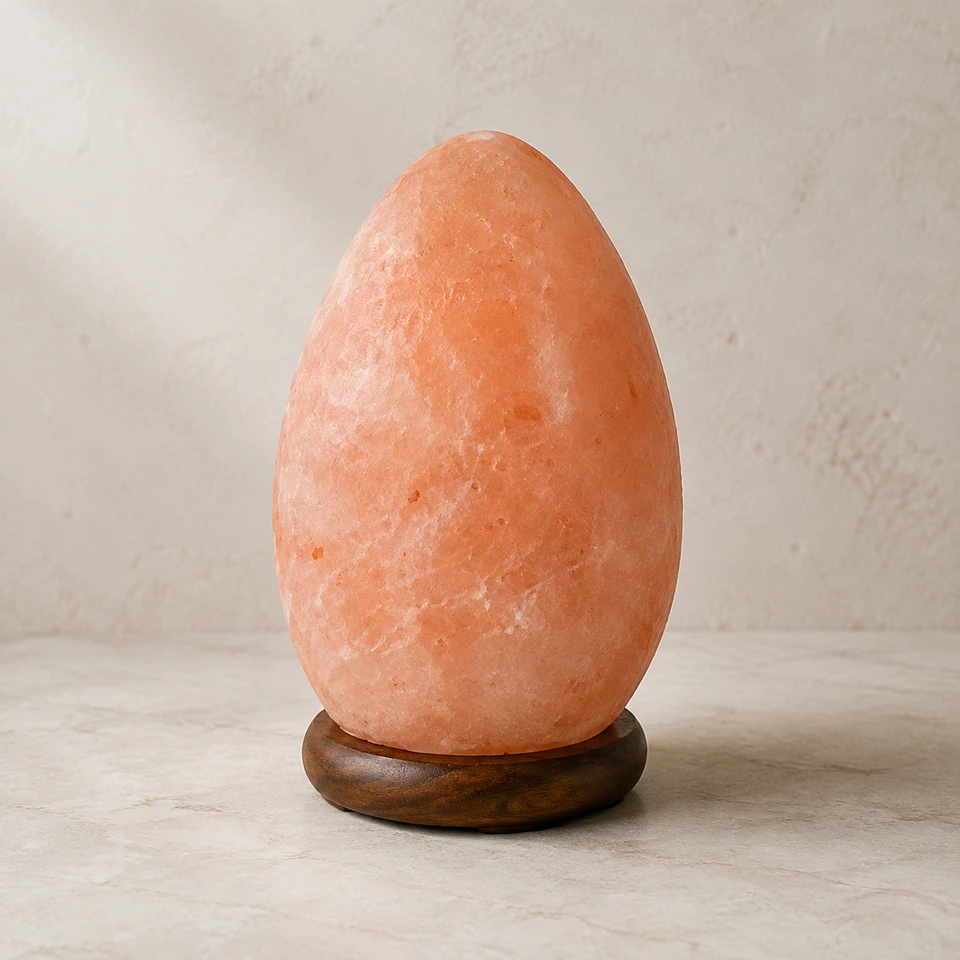 Geometrical Shape Salt Lamp – Egg - Item PMGS-335
