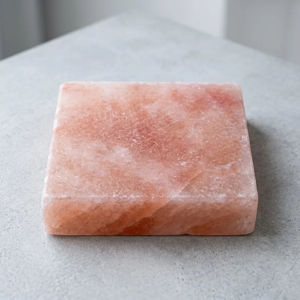 Sauna Salt Tile – Square (8"×8"×2") - Night Glow
