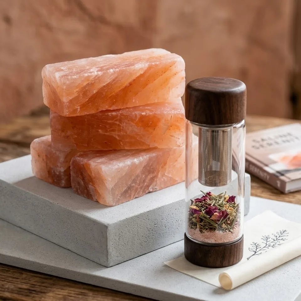 Sauna Salt Tile – Rectangle (8"×4"×1.5")