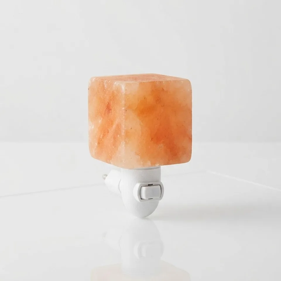 Night Light Salt Lamp – Square - Item PMNL-1202