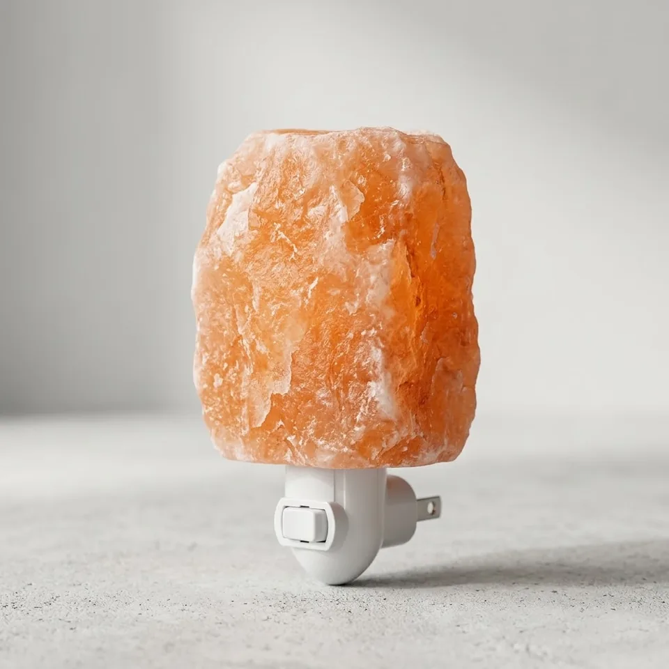 Night Light Salt Lamp – Natural - Item PMNL-1203