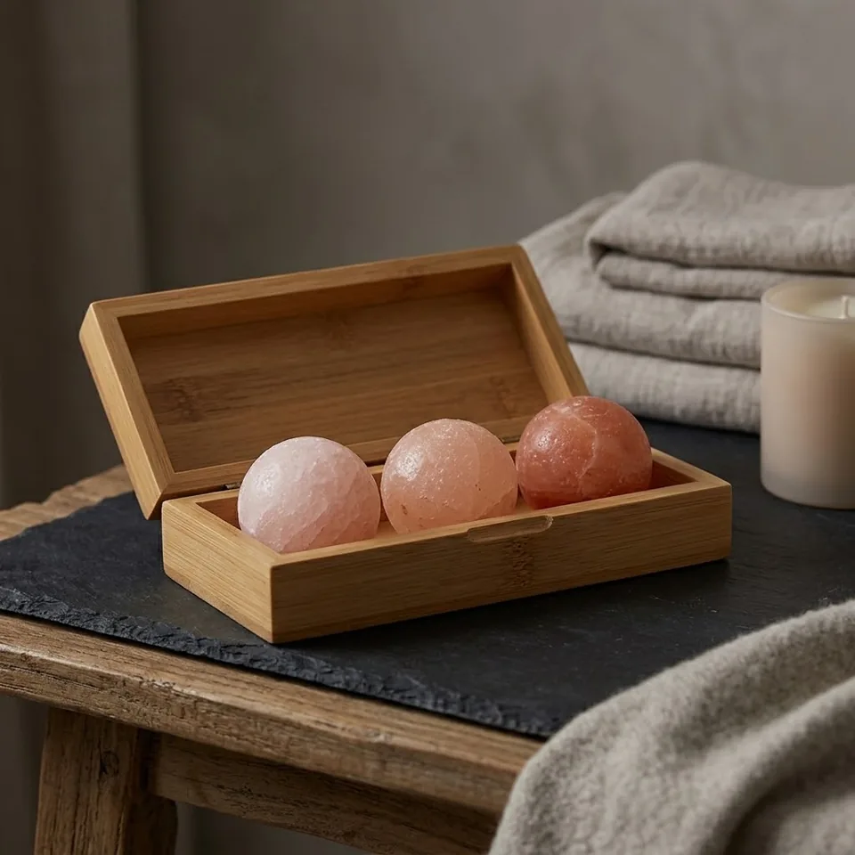 Bath & Spa Salt – Massage Balls (2"×2"×2") - Night Glow