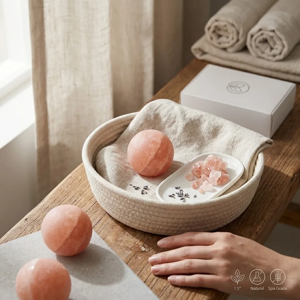 Bath & Spa Salt – Massage Balls (1.5"×1.5"×1.5") - Item PMSPA-1775