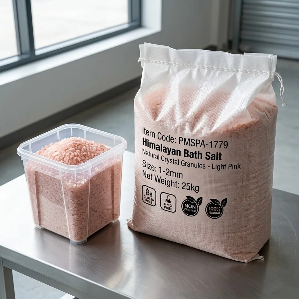Bath & Spa Salt – Natural Crystal Granules (PMSPA-1779) - Day Lifestyle