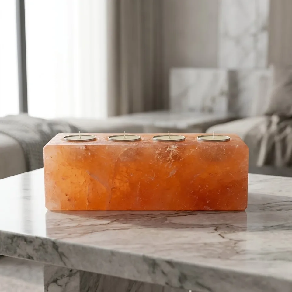 Salt T-Light Candle Holder – Square (3,4&5-Hole)