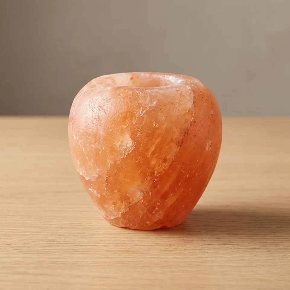 Salt T-Light Candle Holder – Apple - View 4
