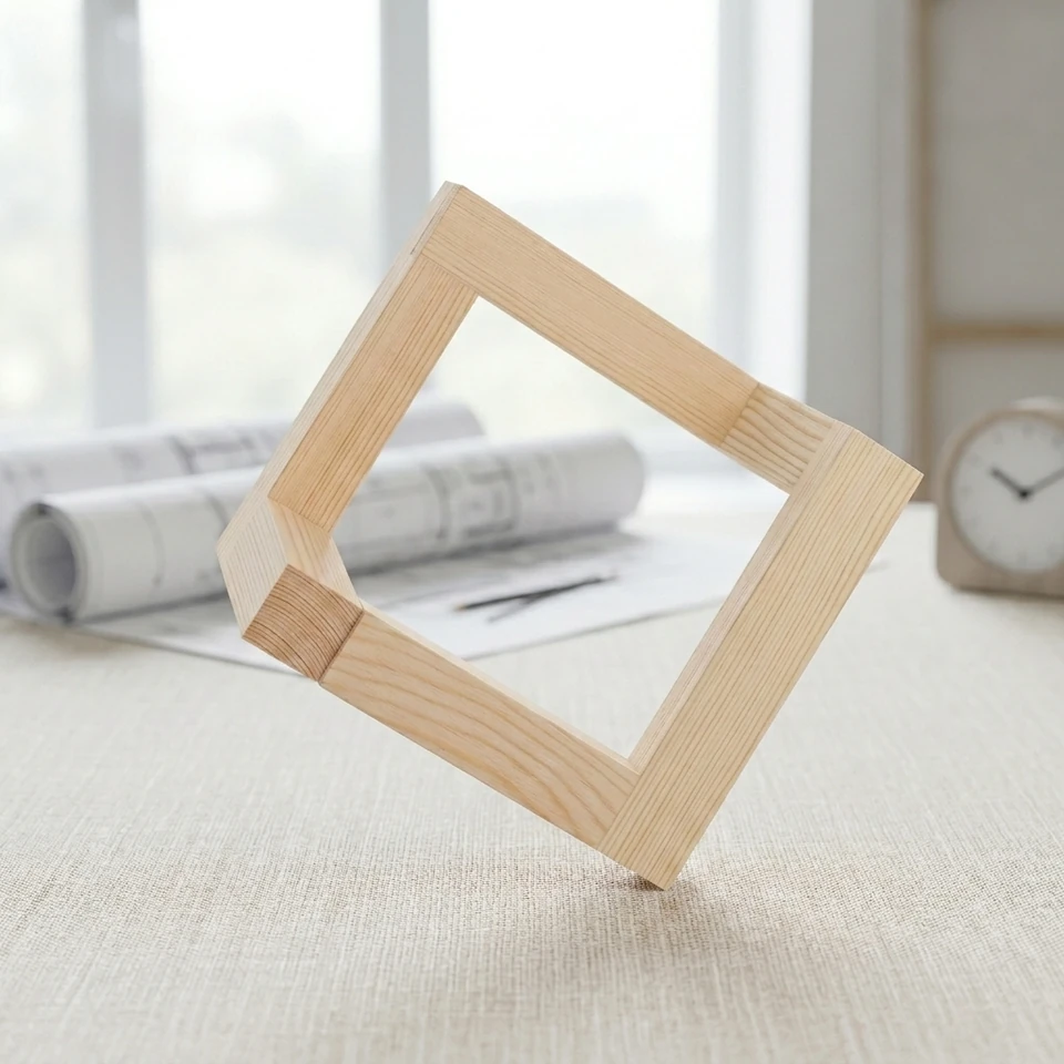 Square Wooden Base - RG134 - Day Lifestyle