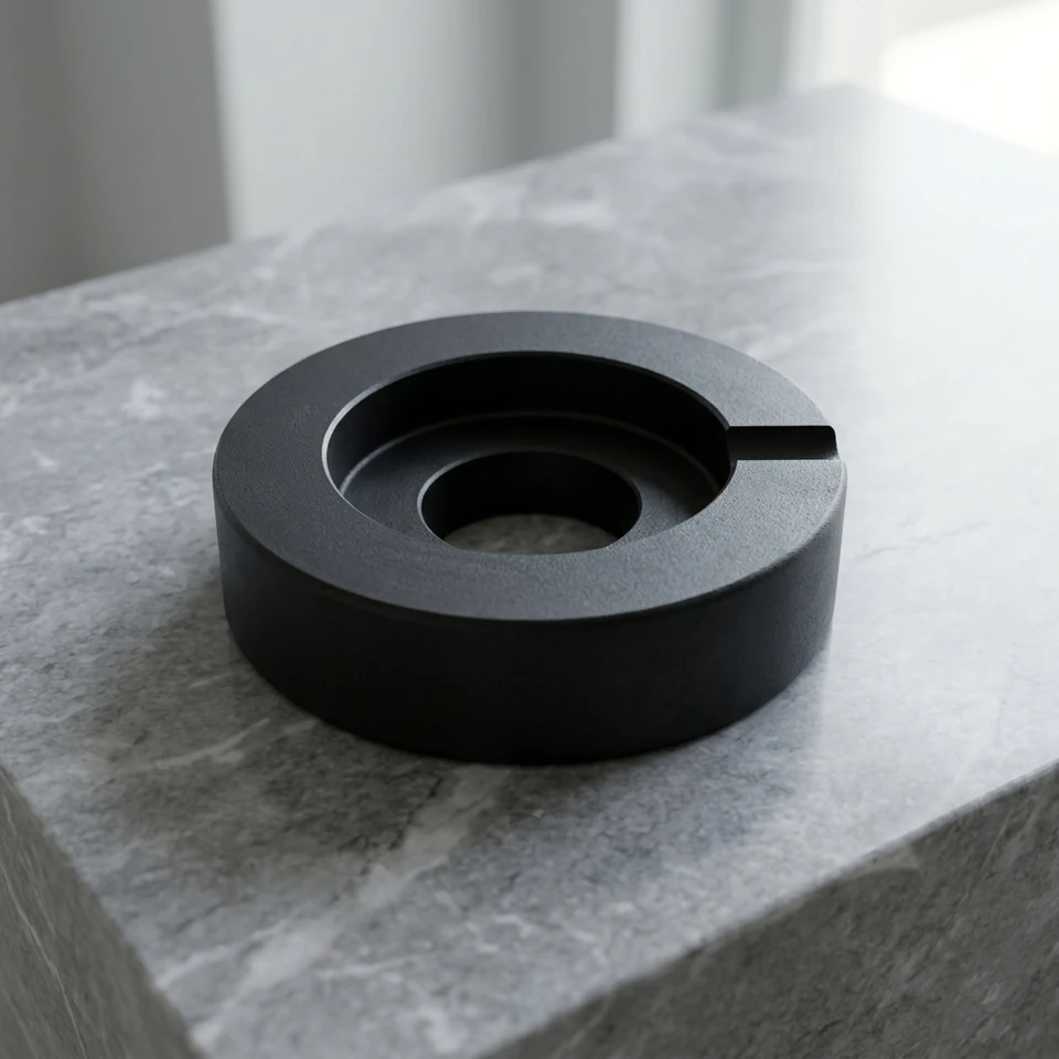 Black Finish Wooden Base - RG138 - Night Glow