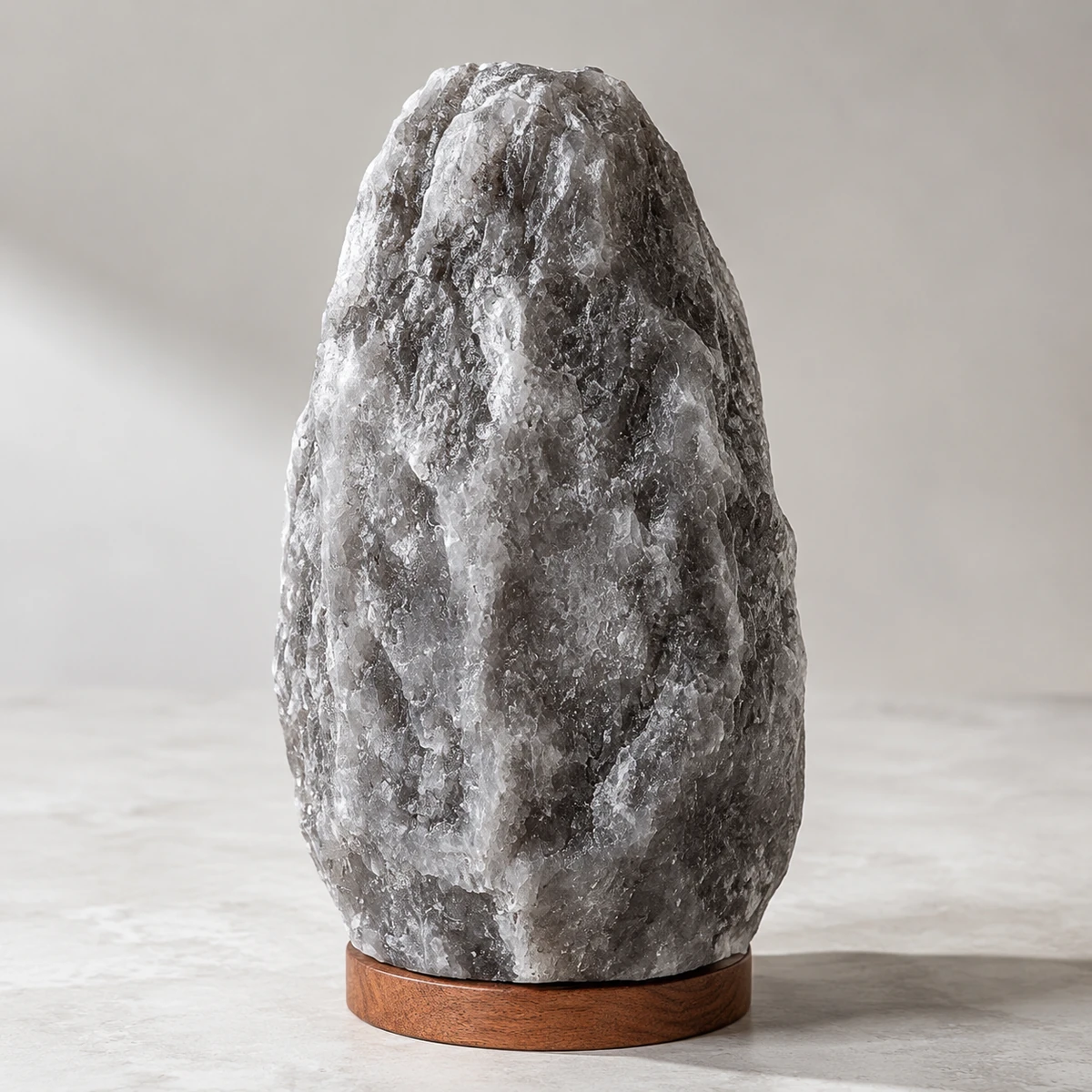 Natural Shape Himalayan Salt Lamp – Grey - Item PMI-500