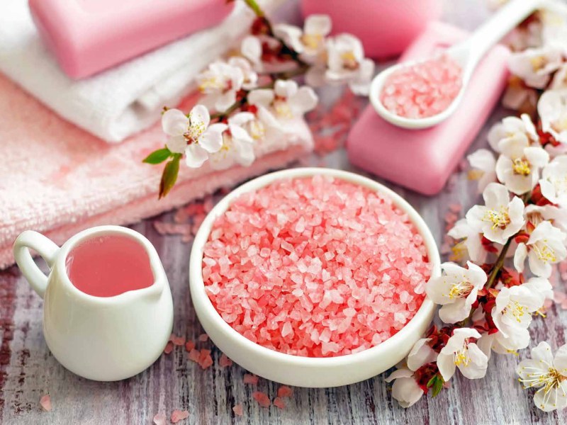 Himalayan Salt Bath & Spa Products