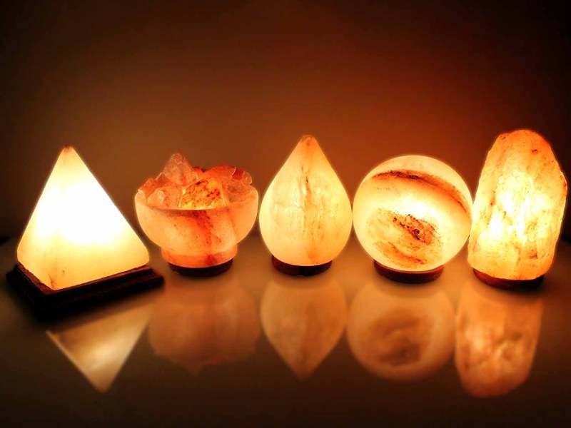 Geometrical Shape Salt Lamps