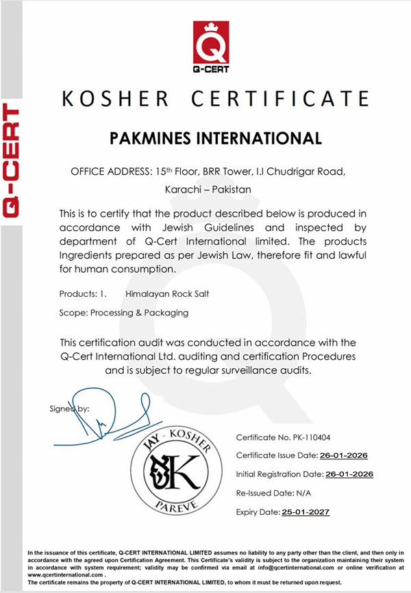 Ksher certificate